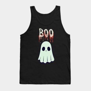 Cute Boo Ghost Tank Top